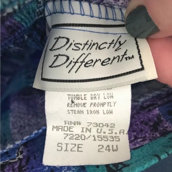 Vintage Floral Patchwork Hawaiian Skirt XL XXL Tropical Boho Beach Coastal Chic - Picture 2 of 4